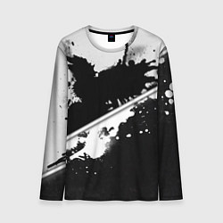 Лонгслив мужской Инь янь краски, цвет: 3D-принт