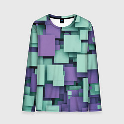 Мужской лонгслив Trendy geometric pattern