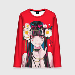 Лонгслив мужской Anime vampire girl, цвет: 3D-принт