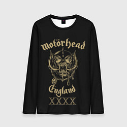 Лонгслив мужской Motorhead England, цвет: 3D-принт