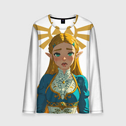 Лонгслив мужской The legend of Zelda - ahegao, цвет: 3D-принт