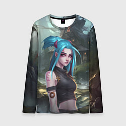 Лонгслив мужской Jinx art, цвет: 3D-принт