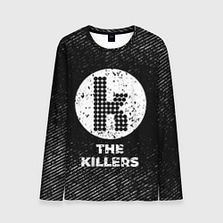 Лонгслив мужской The Killers с потертостями на темном фоне, цвет: 3D-принт