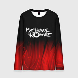 Лонгслив мужской My Chemical Romance red plasma, цвет: 3D-принт