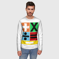 Лонгслив мужской Эд Ширан математическая эра, цвет: 3D-принт — фото 2