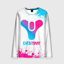 Лонгслив мужской Destiny neon gradient style, цвет: 3D-принт