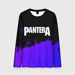 Лонгслив мужской Pantera purple grunge, цвет: 3D-принт