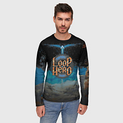 Лонгслив мужской Loop Hero world, цвет: 3D-принт — фото 2