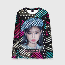 Лонгслив мужской Jennie Blackpink, цвет: 3D-принт