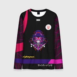 Лонгслив мужской Cybergirl 2077, цвет: 3D-принт
