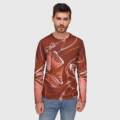 Мужской лонгслив Свадебный марш / 3D-принт – фото 3