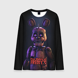 Лонгслив мужской Five Nights at Freddys Bonnie, цвет: 3D-принт