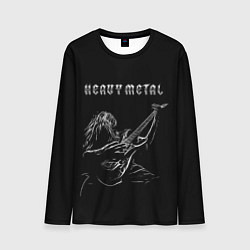 Мужской лонгслив Heavy metal metalhead