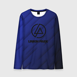 Лонгслив мужской Linkin park лого градиент, цвет: 3D-принт