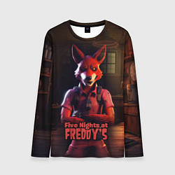 Лонгслив мужской Five Nights at Freddys Mangle, цвет: 3D-принт