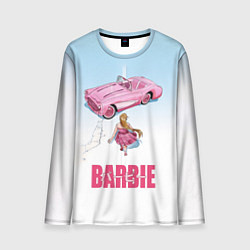 Лонгслив мужской Барби на дороге, цвет: 3D-принт