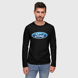 Лонгслив мужской Ford sport auto, цвет: 3D-принт — фото 2