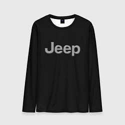 Лонгслив мужской Jeep silver, цвет: 3D-принт