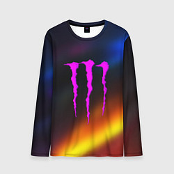 Лонгслив мужской Monster energy gradient color, цвет: 3D-принт