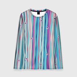 Лонгслив мужской Глазные яблоки, цвет: 3D-принт