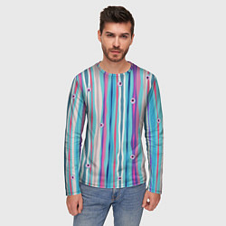 Лонгслив мужской Глазные яблоки, цвет: 3D-принт — фото 2