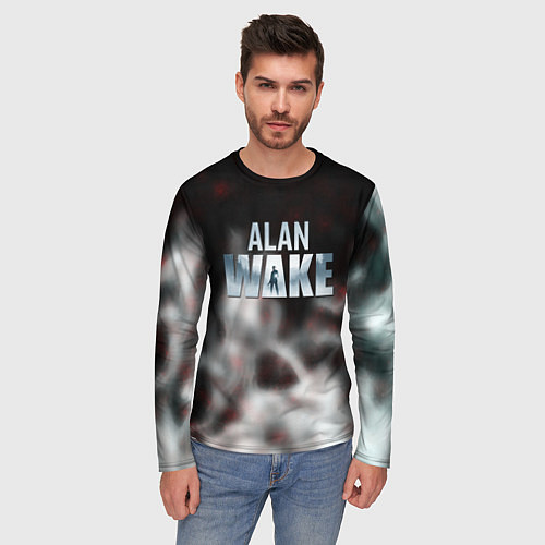 Мужской лонгслив Alan Wake game 2023 / 3D-принт – фото 3