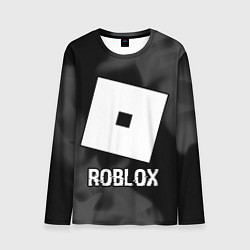 Лонгслив мужской Roblox glitch на темном фоне, цвет: 3D-принт