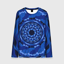Мужской лонгслив Витраж: морская пучина