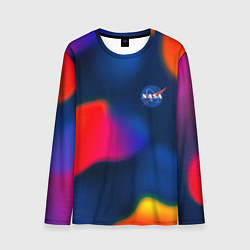 Лонгслив мужской Nasa gradient sportcolor, цвет: 3D-принт