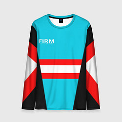 Лонгслив мужской FIRM спортик 80е, цвет: 3D-принт