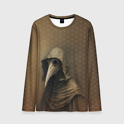 Лонгслив мужской Чумной доктор в балахоне, цвет: 3D-принт