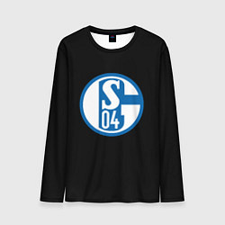 Лонгслив мужской Schalke 04 fc club sport, цвет: 3D-принт
