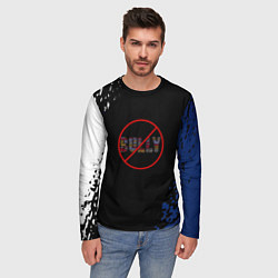 Лонгслив мужской Bully game краски рокстар, цвет: 3D-принт — фото 2
