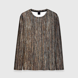Лонгслив мужской Текстура ствола дерева, цвет: 3D-принт