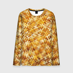 Лонгслив мужской Кукурузный абстрактный эффект, цвет: 3D-принт