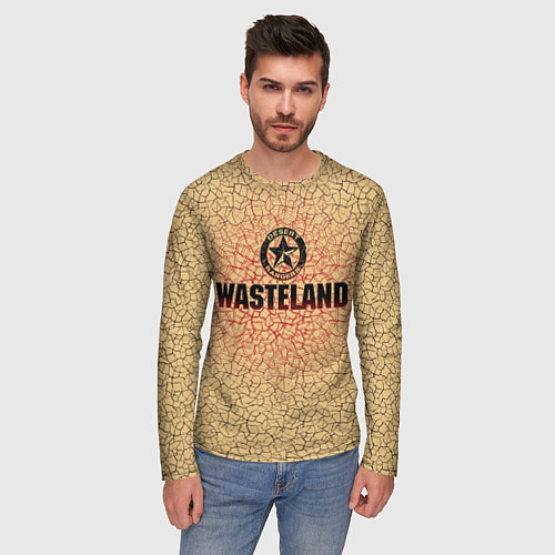 Мужской лонгслив Wasteland со значком рейнджера / 3D-принт – фото 3