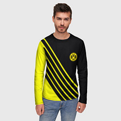 Лонгслив мужской Borussia sport line uniform, цвет: 3D-принт — фото 2