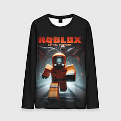 Лонгслив мужской Lethal Company x Roblox, цвет: 3D-принт