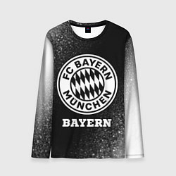 Лонгслив мужской Bayern sport на темном фоне, цвет: 3D-принт