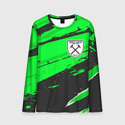 Мужской лонгслив West Ham sport green