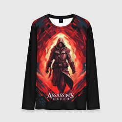 Лонгслив мужской Assassins creed выход из огня, цвет: 3D-принт