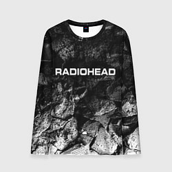 Лонгслив мужской Radiohead black graphite, цвет: 3D-принт