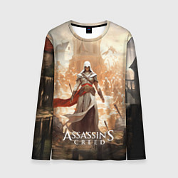Лонгслив мужской Assassins creed старинный город, цвет: 3D-принт