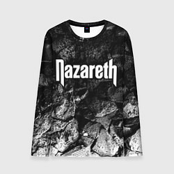 Лонгслив мужской Nazareth black graphite, цвет: 3D-принт