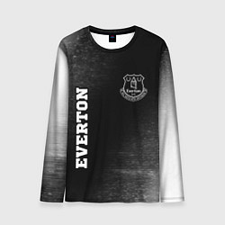 Мужской лонгслив Everton sport на темном фоне вертикально