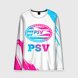 Лонгслив мужской PSV neon gradient style, цвет: 3D-принт