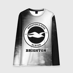 Лонгслив мужской Brighton sport на светлом фоне, цвет: 3D-принт