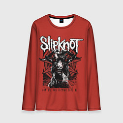 Лонгслив мужской Slipknot rock band, цвет: 3D-принт