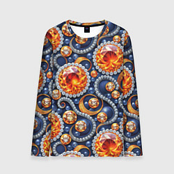 Мужской лонгслив Ювелирные украшение с золотом и бриллиантом паттер