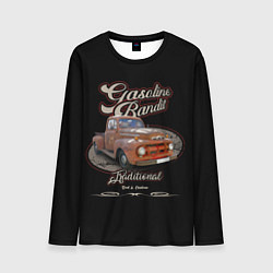 Лонгслив мужской Хот-род в стиле rat Gasoline Bandit, цвет: 3D-принт